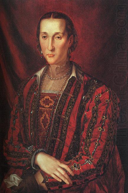 BRONZINO, Agnolo Portrait of Eleanora di Toledo china oil painting image